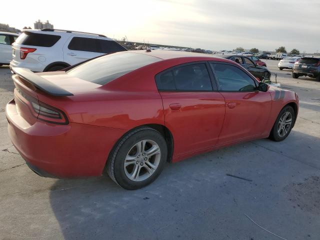 2C3CDXBG5FH762186 - 2015 DODGE CHARGER SE RED photo 3