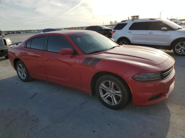 2C3CDXBG5FH762186 - 2015 DODGE CHARGER SE RED photo 4