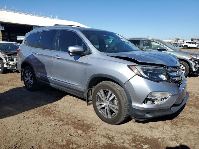 5FNYF6H87HB071188 - 2017 HONDA PILOT EXL SILVER photo 4