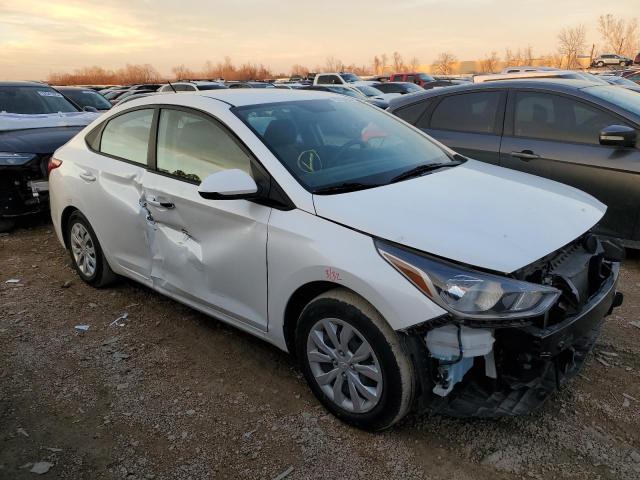 3KPC24A67ME132980 - 2021 HYUNDAI ACCENT SE WHITE photo 4