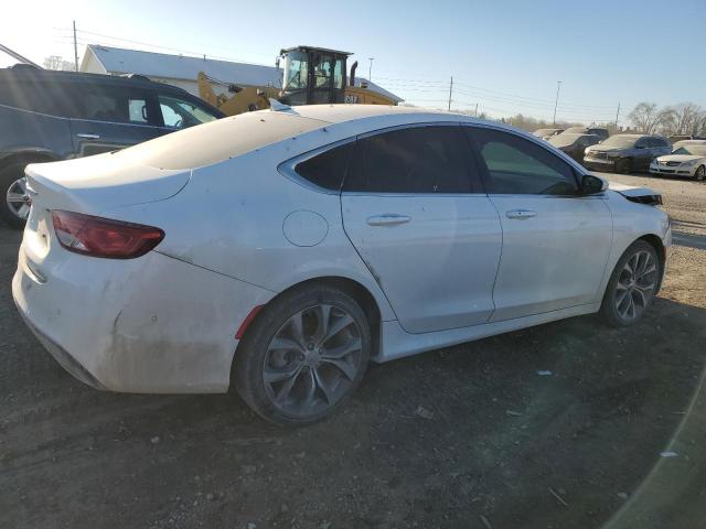 1C3CCCCG8FN613675 - 2015 CHRYSLER 200 C WHITE photo 3