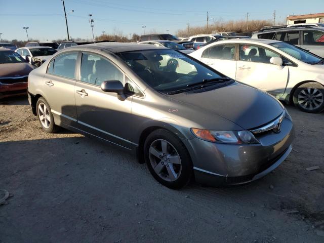 1HGFA16878L026374 - 2008 HONDA CIVIC EX GRAY photo 4