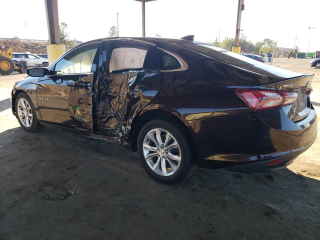 1G1ZD5ST8LF005148 - 2020 CHEVROLET MALIBU LT BLACK photo 2