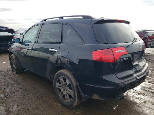 2HNYD28419H509169 - 2009 ACURA MDX TECHNOLOGY BLACK photo 2