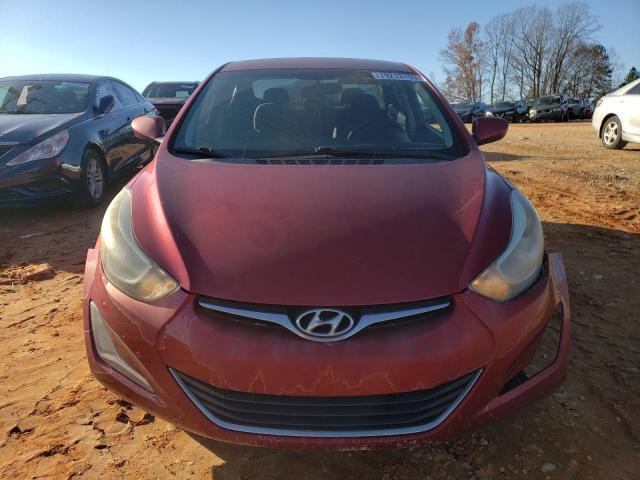 5NPDH4AE8EH458570 - 2014 HYUNDAI ELANTRA SE RED photo 5