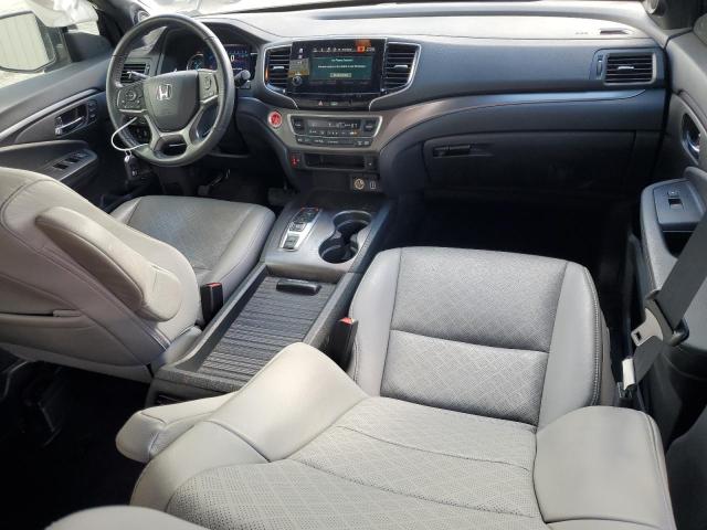 5FNYF7H53LB004107 - 2020 HONDA PASSPORT EXL BLUE photo 8