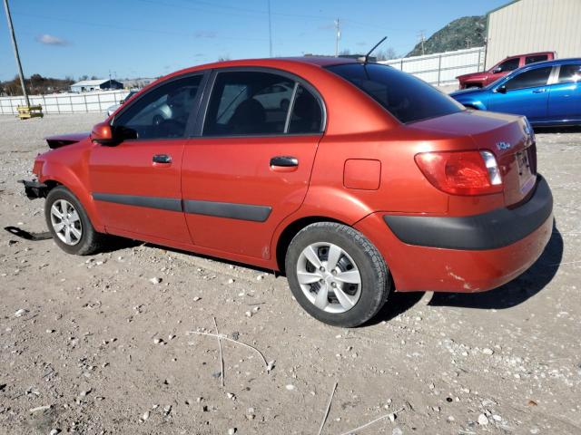 KNADE123886341992 - 2008 KIA RIO BASE RED photo 2