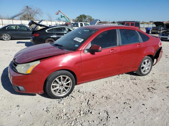 1FAHP36N59W150902 - 2009 FORD FOCUS SES RED photo 1