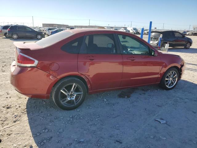 1FAHP36N59W150902 - 2009 FORD FOCUS SES RED photo 3