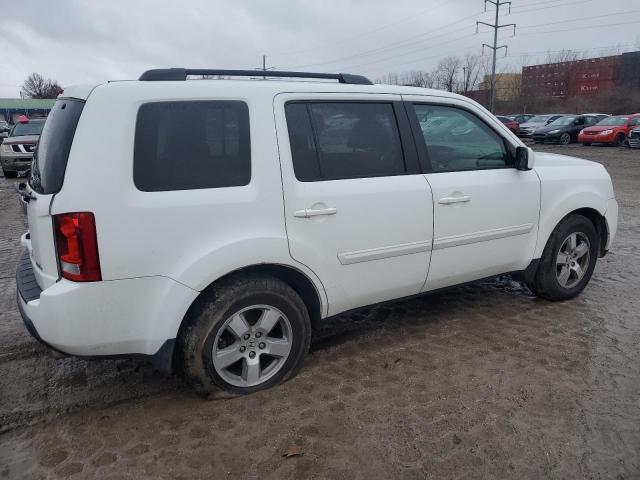 5FNYF4H42BB054100 - 2011 HONDA PILOT EX WHITE photo 3