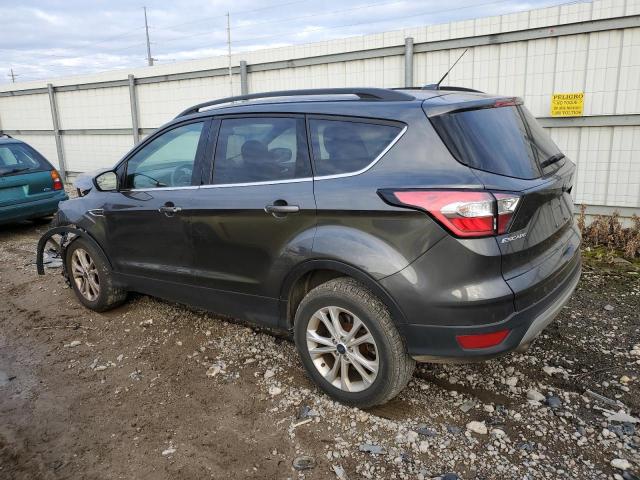 1FMCU9GD6JUD02445 - 2018 FORD ESCAPE SE GRAY photo 2