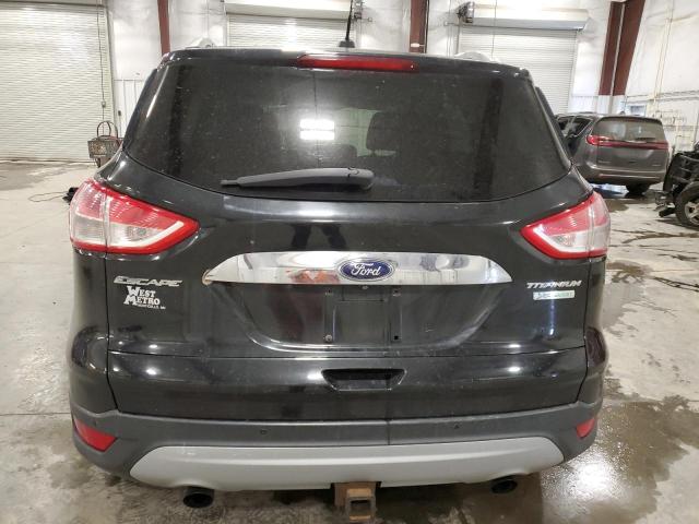 1FMCU0J9XEUA45408 - 2014 FORD ESCAPE TITANIUM BLACK photo 6