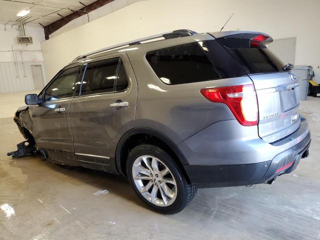 1FM5K7F83EGB09682 - 2014 FORD EXPLORER LIMITED GRAY photo 2