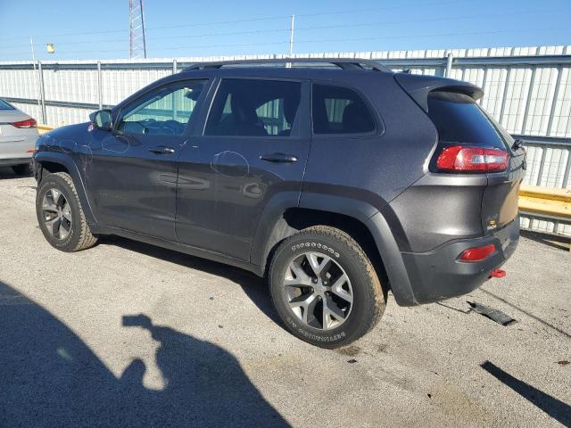 1C4PJMBX4JD535193 - 2018 JEEP CHEROKEE TRAILHAWK CHARCOAL photo 2