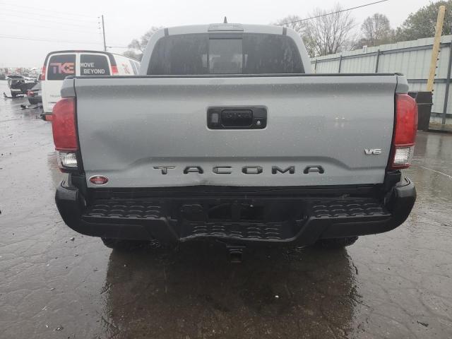 3TMCZ5AN6KM233729 - 2019 TOYOTA TACOMA DOUBLE CAB GRAY photo 6