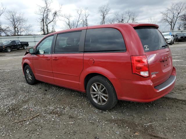 2C4RDGEG4ER337777 - 2014 DODGE GRAND CARA R/T RED photo 2