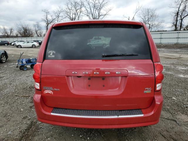 2C4RDGEG4ER337777 - 2014 DODGE GRAND CARA R/T RED photo 6