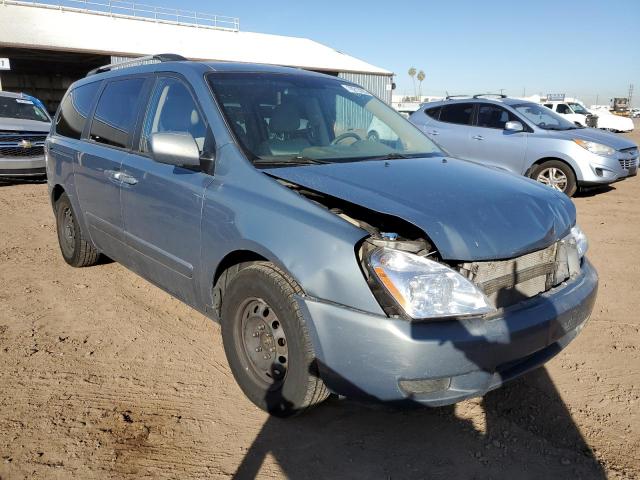 KNDMB233796313649 - 2009 KIA SEDONA EX GRAY photo 4