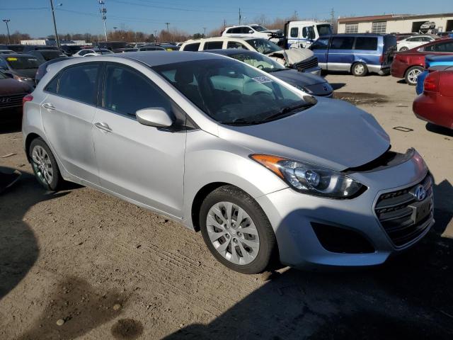 KMHD35LH2HU373919 - 2017 HYUNDAI ELANTRA GT SILVER photo 4