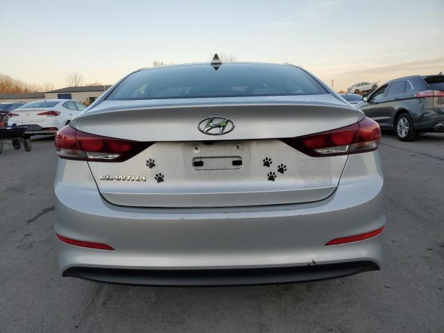 5NPD84LF8JH309351 - 2018 HYUNDAI ELANTRA SEL SILVER photo 6