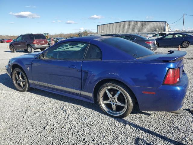 1FAFP40413F378190 - 2003 FORD MUSTANG BLUE photo 2