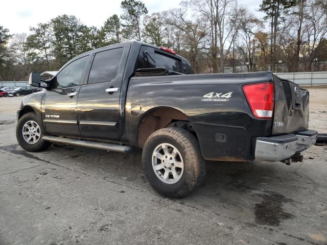 1N6AA07B05N513510 - 2005 NISSAN TITAN XE BLACK photo 2