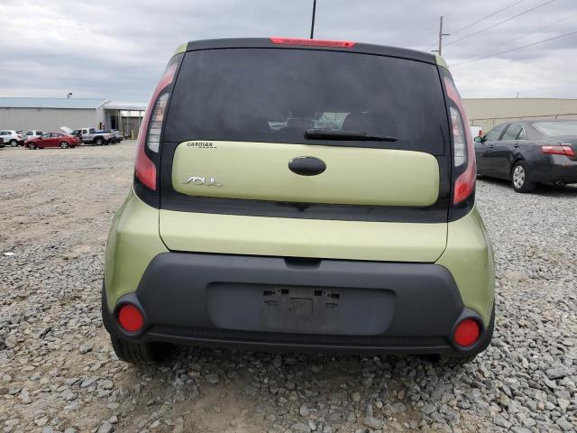 KNDJN2A20E7716672 - 2014 KIA SOUL GREEN photo 6