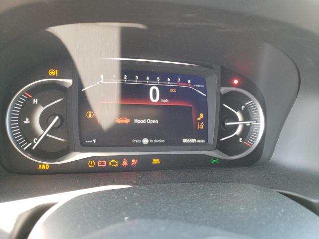 5FNYF8H55NB022388 - 2022 HONDA PASSPORT EXL ვერცხლისფერი ფოტო 9