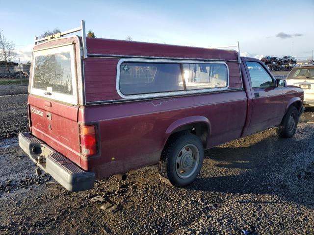 1B7GL26X0SS101777 - 1995 DODGE DAKOTA RED photo 3