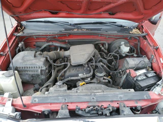 5TEUX42N19Z606501 - 2009 TOYOTA TACOMA ACCESS CAB წითელი ფოტო 11