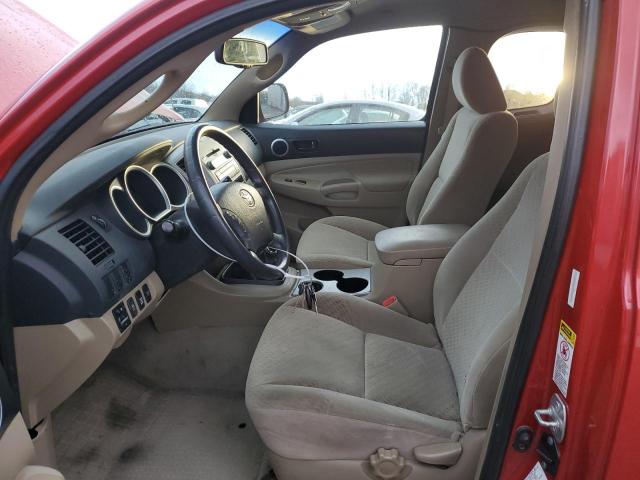 5TEUX42N19Z606501 - 2009 TOYOTA TACOMA ACCESS CAB წითელი ფოტო 7