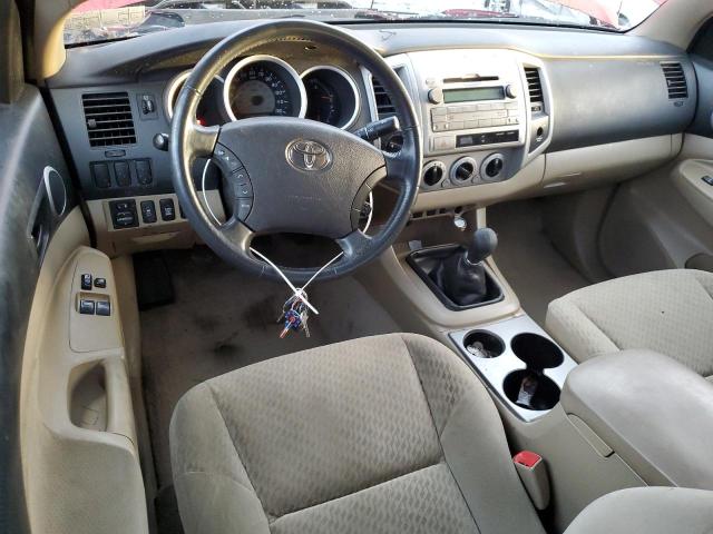 5TEUX42N19Z606501 - 2009 TOYOTA TACOMA ACCESS CAB წითელი ფოტო 8