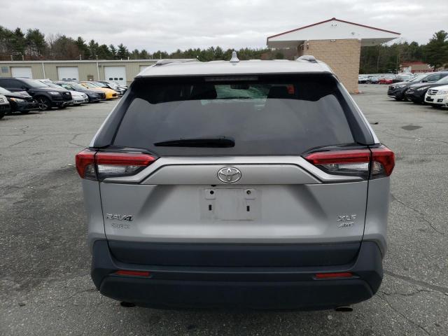 2T3P1RFV2MW223984 - 2021 TOYOTA RAV4 XLE SILVER photo 6