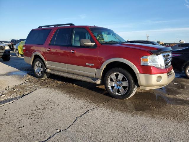 1FMFK17537LA98893 - 2007 FORD EXPEDITION EL EDDIE BAUER RED photo 4