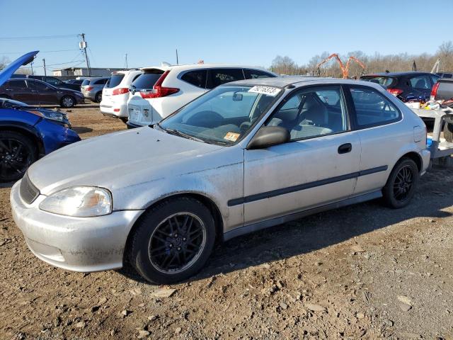 2HGEJ6323YH101612 - 2000 HONDA CIVIC CX SILVER photo 1