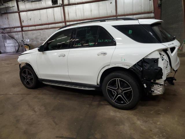 4JGFB5KE9NA815319 - 2022 MERCEDES-BENZ GLE 450 4MATIC WHITE photo 2