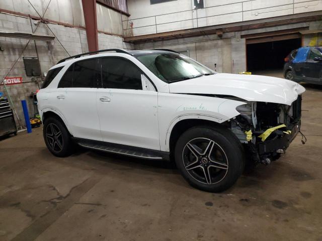 4JGFB5KE9NA815319 - 2022 MERCEDES-BENZ GLE 450 4MATIC WHITE photo 4