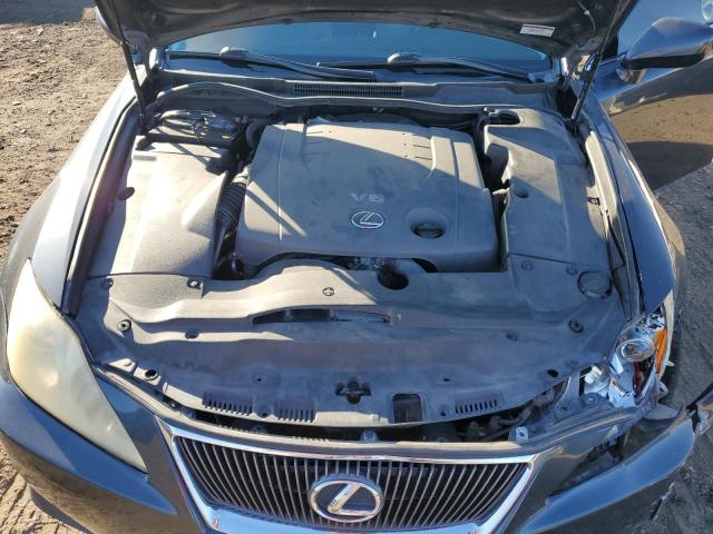 JTHBK262785061317 - 2008 LEXUS IS 250 GRAY photo 11