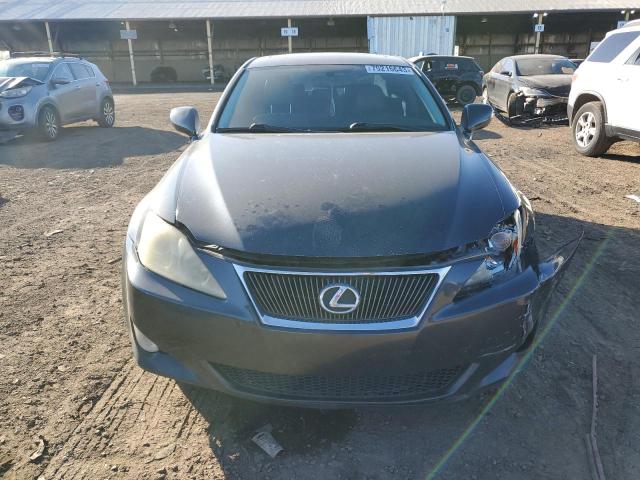 JTHBK262785061317 - 2008 LEXUS IS 250 GRAY photo 5