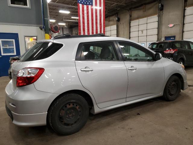 2T1KE40E69C008961 - 2009 TOYOTA COROLLA MA S SILVER photo 3