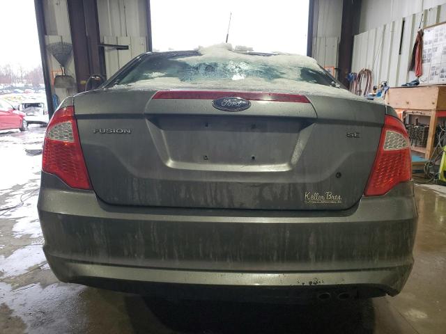 3FAHP0HA2AR193612 - 2010 FORD FUSION SE GRAY photo 6