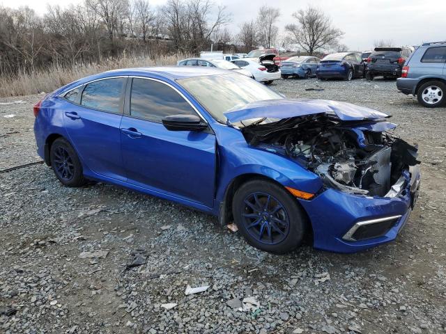 2HGFC2F64KH574464 - 2019 HONDA CIVIC LX BLUE photo 4