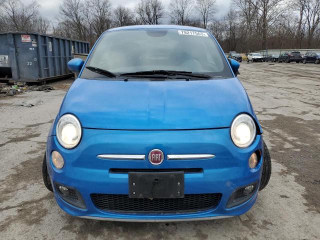 3C3CFFBR5FT647908 - 2015 FIAT 500 SPORT BLUE photo 5