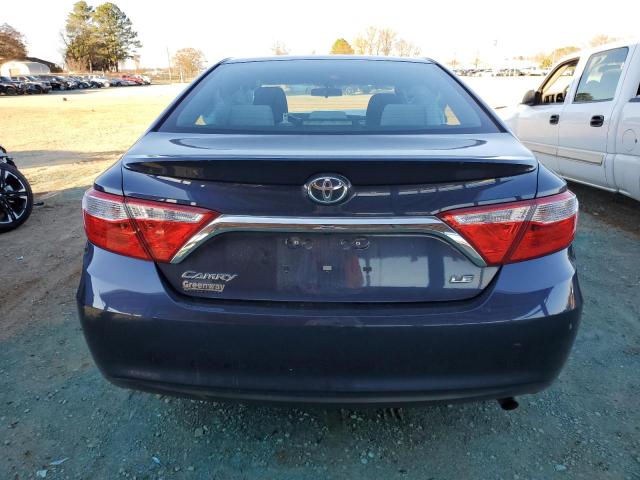 4T4BF1FK6GR559613 - 2016 TOYOTA CAMRY LE BLUE photo 6