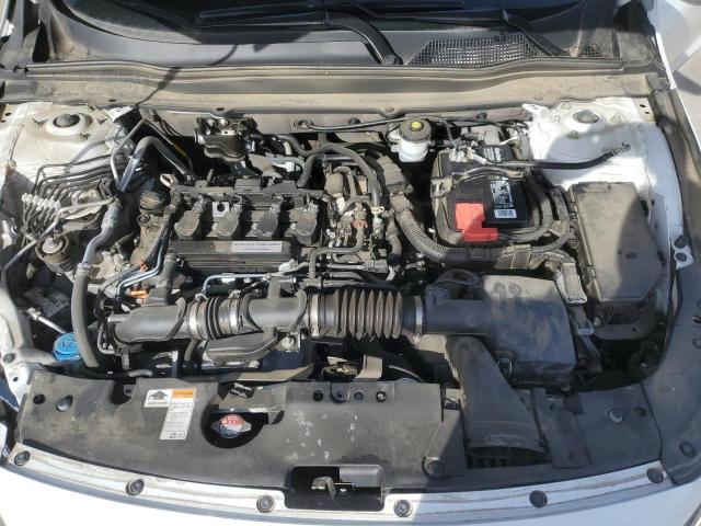 1HGCV1F12LA052833 - 2020 HONDA ACCORD LX WHITE photo 11