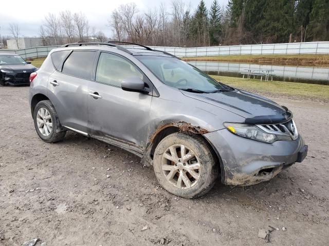 JN8AZ1MW0DW309845 - 2013 NISSAN MURANO S GRAY photo 4