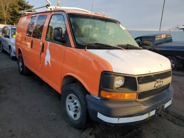 1GCGG25V661217792 - 2006 CHEVROLET EXPRESS G2 ORANGE photo 4