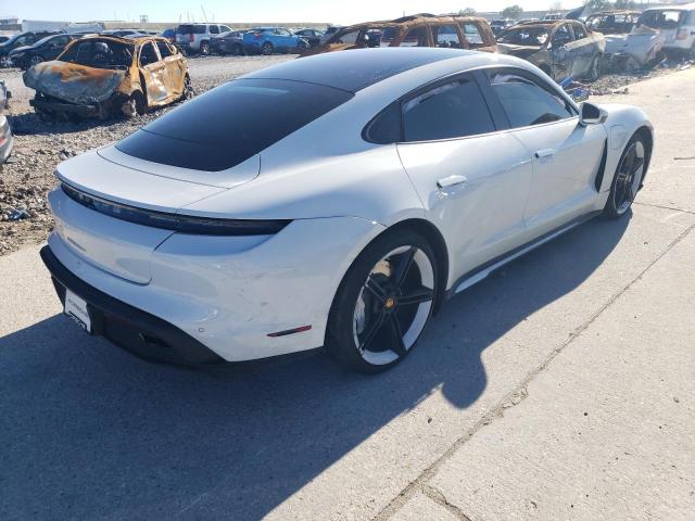 WP0AA2Y18MSA15661 - 2021 PORSCHE TAYCAN WHITE photo 3