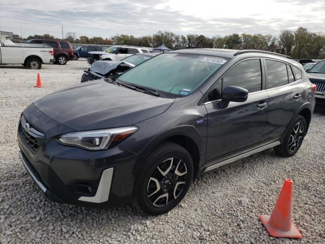 JF2GTDNCXMH365553 - 2021 SUBARU CROSSTREK LIMITED GRAY photo 1