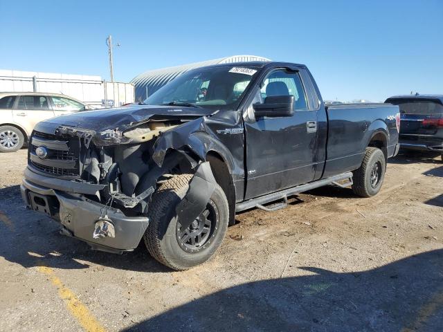 1FTNF1EF4DKG28094 - 2013 FORD F150 BLACK photo 1